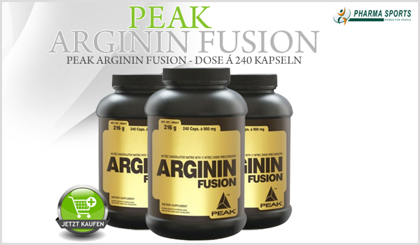 Peak Arginin Fusion bei Pharmasports