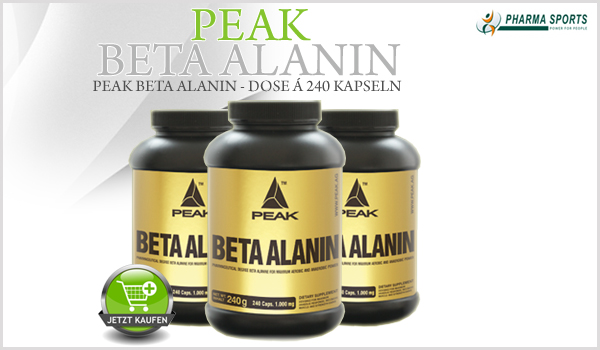 Peak Beta Alanin - Dose á 240 Kapseln