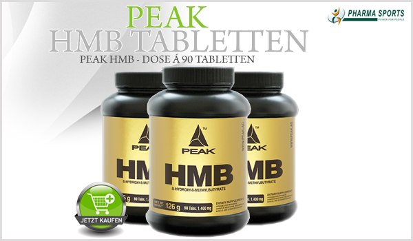 Peak HMB - Dose á 90 Tabletten