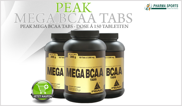 Peak Mega BCAA Tabs - Dose á 150 Tabletten