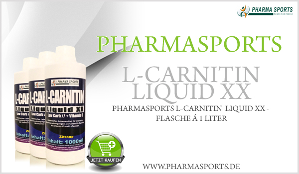 Pharmasports L-Carnitin Liquid XX - Flasche á 1000 ml