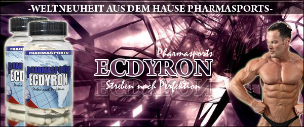 Pharmasports EcdyRon, mit den bekannten Beta-Ecdysteronen