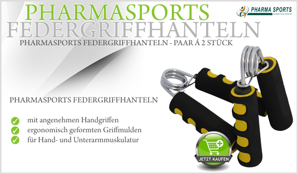 Phaprmasports Federgriffhanteln