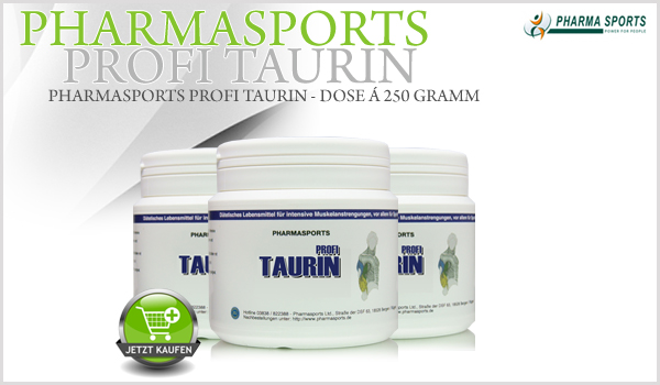 Pharmasports Profi Taurin - Dose á 250 Gramm