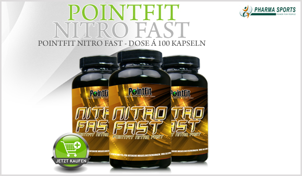 PointFit Nitro Fast - Dose á 100 Kapseln
