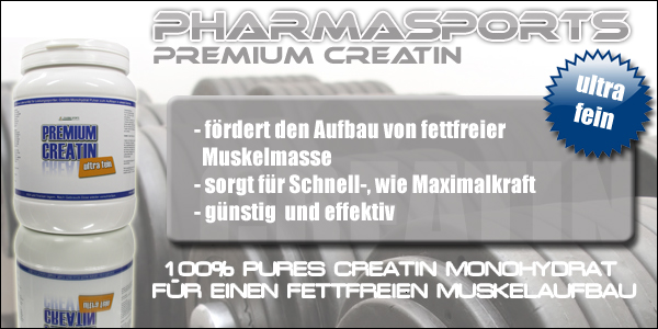 Qualitäts Creatin der Firma Pharmasports