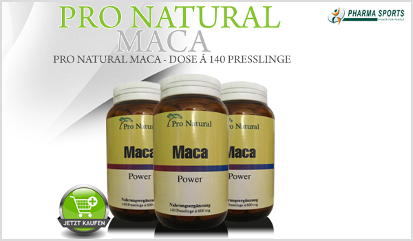 Pro Natural Maca - Dose á 140 Presslinge