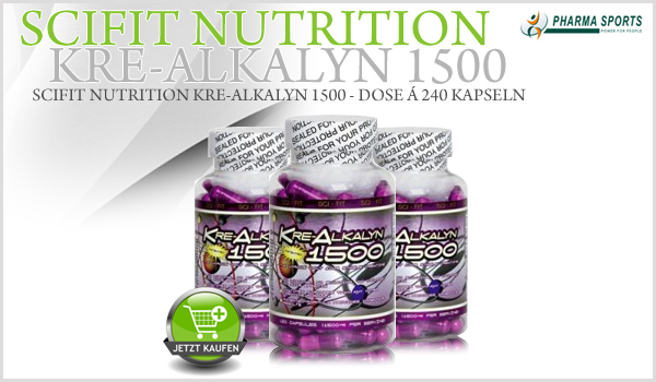 Scifit Kre-Alkalyn - Dose á 240 Kapseln