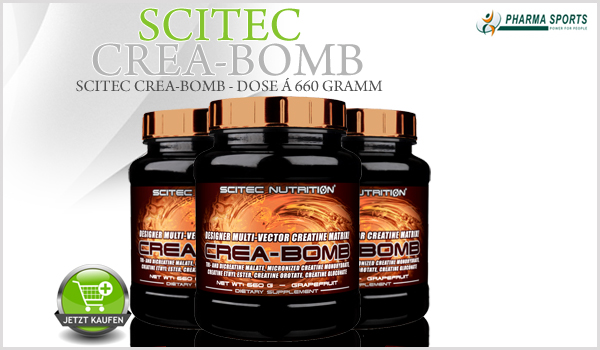 Scitec Crea-Bomb - Dose á 660 Gramm