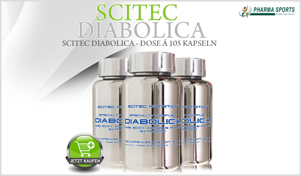 Scitec Diabolica - Dose á 105 Kapseln