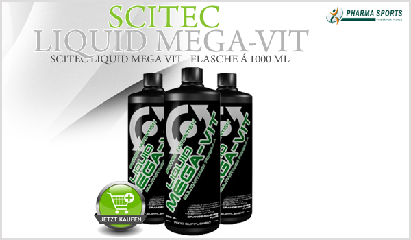 Scitec Liquid Mega-Vit bei Pharmasports