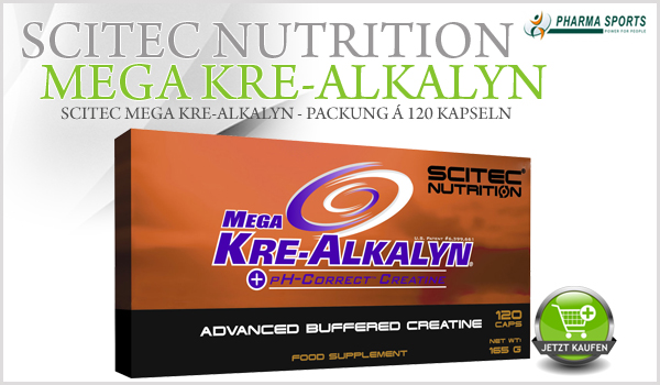 Scitec Mega Kre-Alkalyn bei Pharmasports