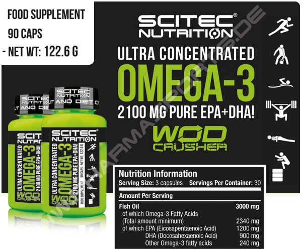 Scitec Nutrition WOD Crusher Omega-3 bei Pharmasports 