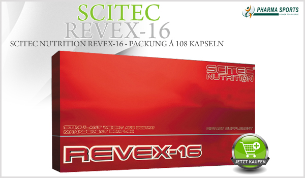 Scitec Revex-16 - Packung á 108 Kapseln