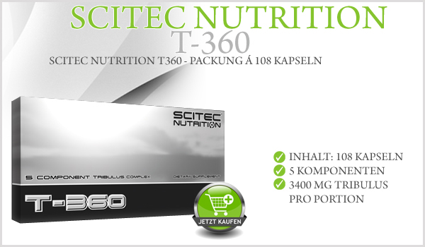 Scitec T-360 - Packung á 108 Kapseln