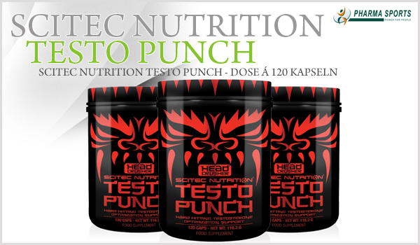 Scitec Nutrition Testo Punch bei Pharmasports 