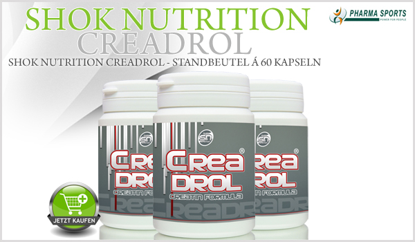 Shok Nutrition Creadrol - Standbeutel á 60 Kapseln