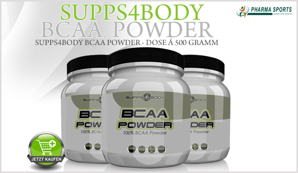 Supps4Body BCAA Powder bei Pharmasports