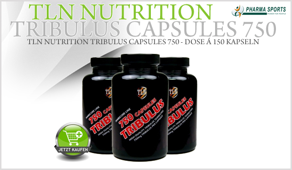 TLN Nutrition Tribulus Capsules 750 - Dose á 150 Kapseln