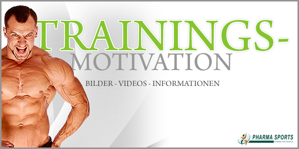 Trainingsmotivation - Anschauungsmaterial kostenlos bei Pharmasports