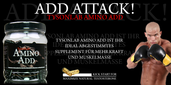 TysonLab Amino Add für einen starken und effektiven Muskelaufbau