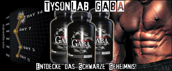 TysonLab GABA für mehr Muskelmasse und mehr Regeneration 