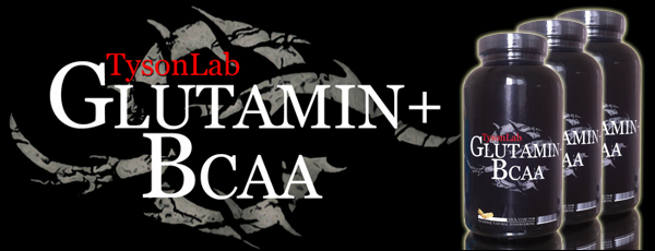 TysonLab Glutamin + BCAA zum Muskelaufbau und mehr