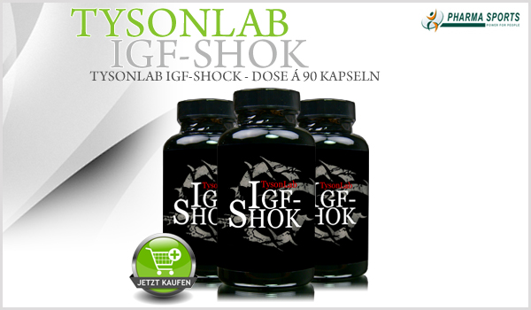 TysonLab IGF-Shok bei Pharmasports - Dose á 90 Kapseln