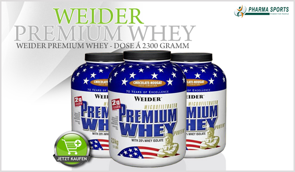 Weider Premium Whey - Dose á 2300 Gramm