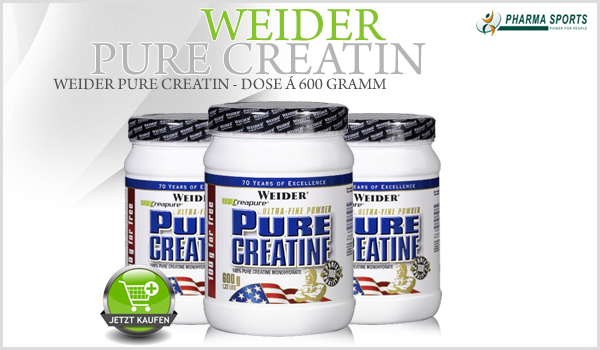 Weider Pure Creatine - Dose á 600 Gramm bei Pharmasports