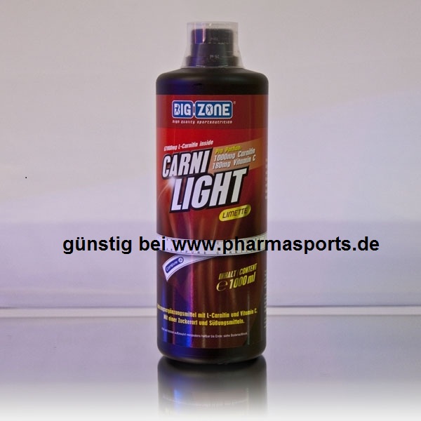 Big Zone Carni Light flüssiges L-Carnitin bei euren Muskelaufbau - Bodybuilding Shop Pharmasports