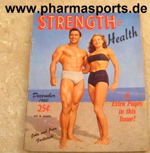 Bodybuilding Geschichte Muskelaufbau um 1950 