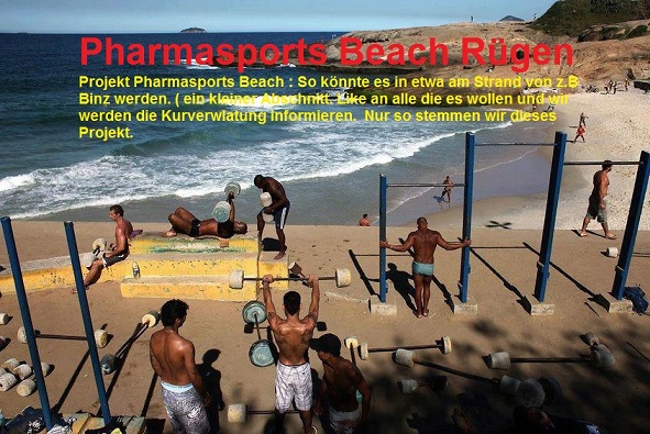 Pharmasports Beach Rügen - Training am Strand - Kraftsport - Bodybuilding - Boxen - MMA am Strand