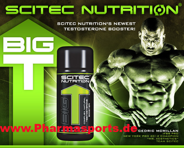 Scitec Nutrition BIG T zur Testosteronspiegelsteigerung