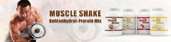 Im Pharmasports Store Protein- und Kohlenhydrat Muscle Shake von Best Body Nutrition!