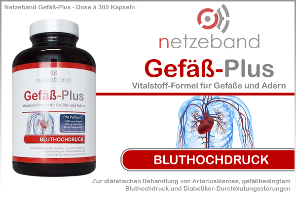 Netzeband Gefäß-Plus - Dose á 300 Kapseln