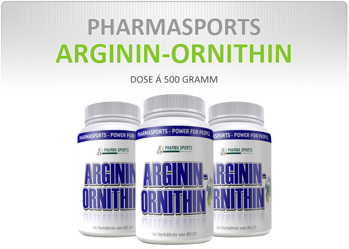Pharmasports Arginin-Ornithin - Dose á 500 Gramm
