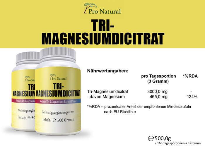 Pro Natural Tri-Magnesiumdicitrat