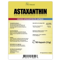 Preview: Pro Natural Astaxanthin Kapseln Preview: Pro Natural Astaxanthin Kapseln