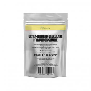 Pro Natural Hyaluronsäure 10 Gramm