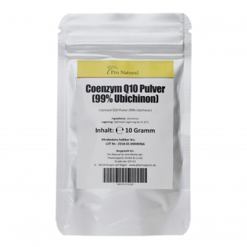 Pro Natural Coenzym Q10 Pulver
