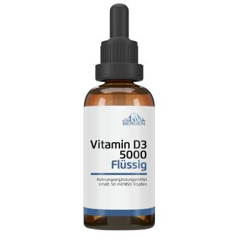 Bergen Vitamin D3 Flüssig 5000 IE