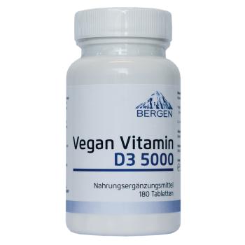 Bergen Vegan Vitamin D3 5000