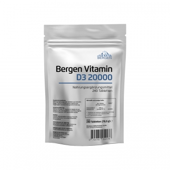 Bergen Vitamin D3 20000