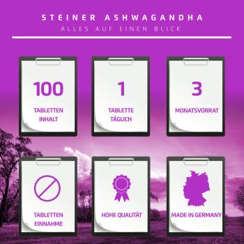 Steiner Ashwagandha Tabletten