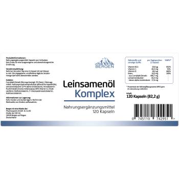 Preview: Bergen Leinsamenöl Komplex