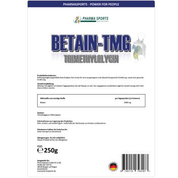 Preview: Pharmasports Betain-TMG Pulver