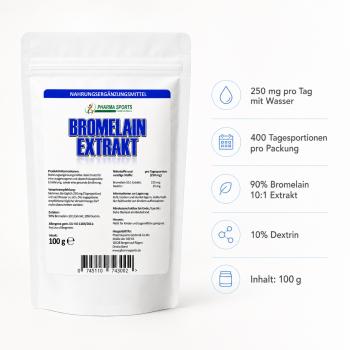 Preview: Pharmasports Bromelain Pulver