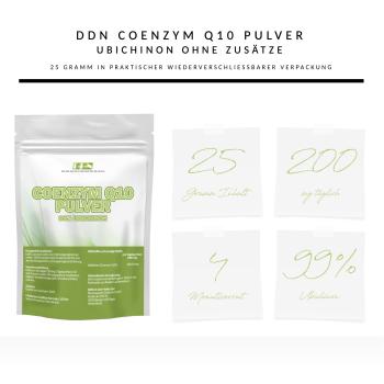 DDN Coenzym Q10 Pulver 25g