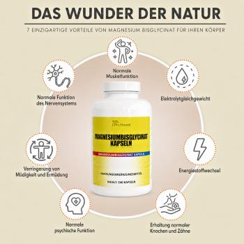 Pro Natural Magnesiumbisglycinat Kapseln